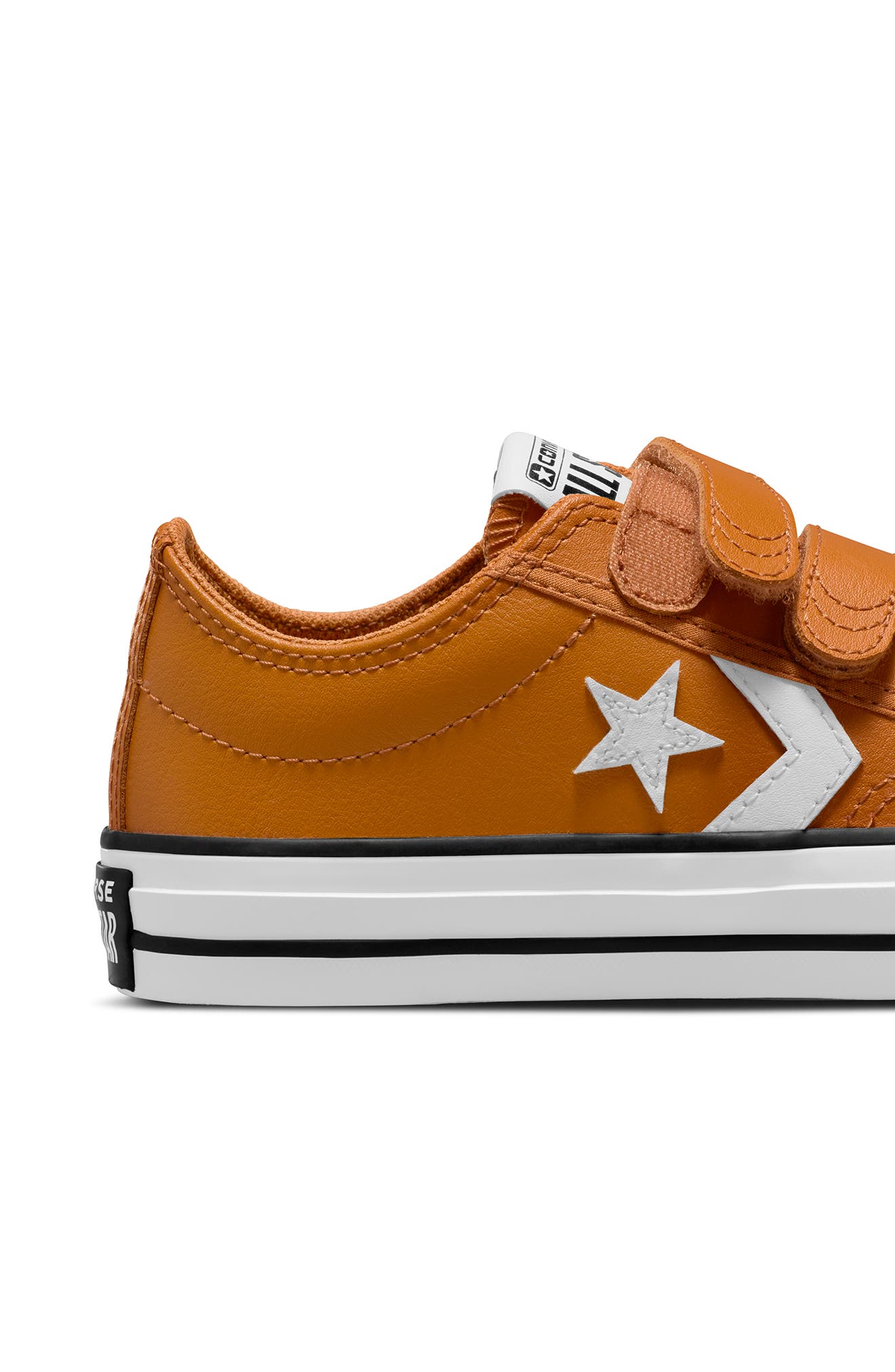 Converse Kids' Star Player 76 3V Oxford Sneaker, Alternate, color, Gingersnap/Vintage White/Black