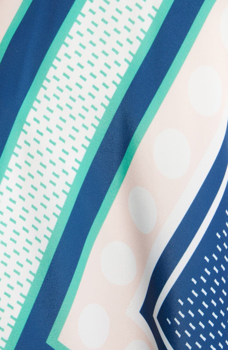 Eliza J Geometric Maxi Sundress, Alternate, color, Green