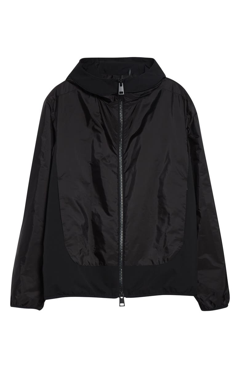 Moncler Galveston Water Repellent Hooded Jacket, Main, color, Black