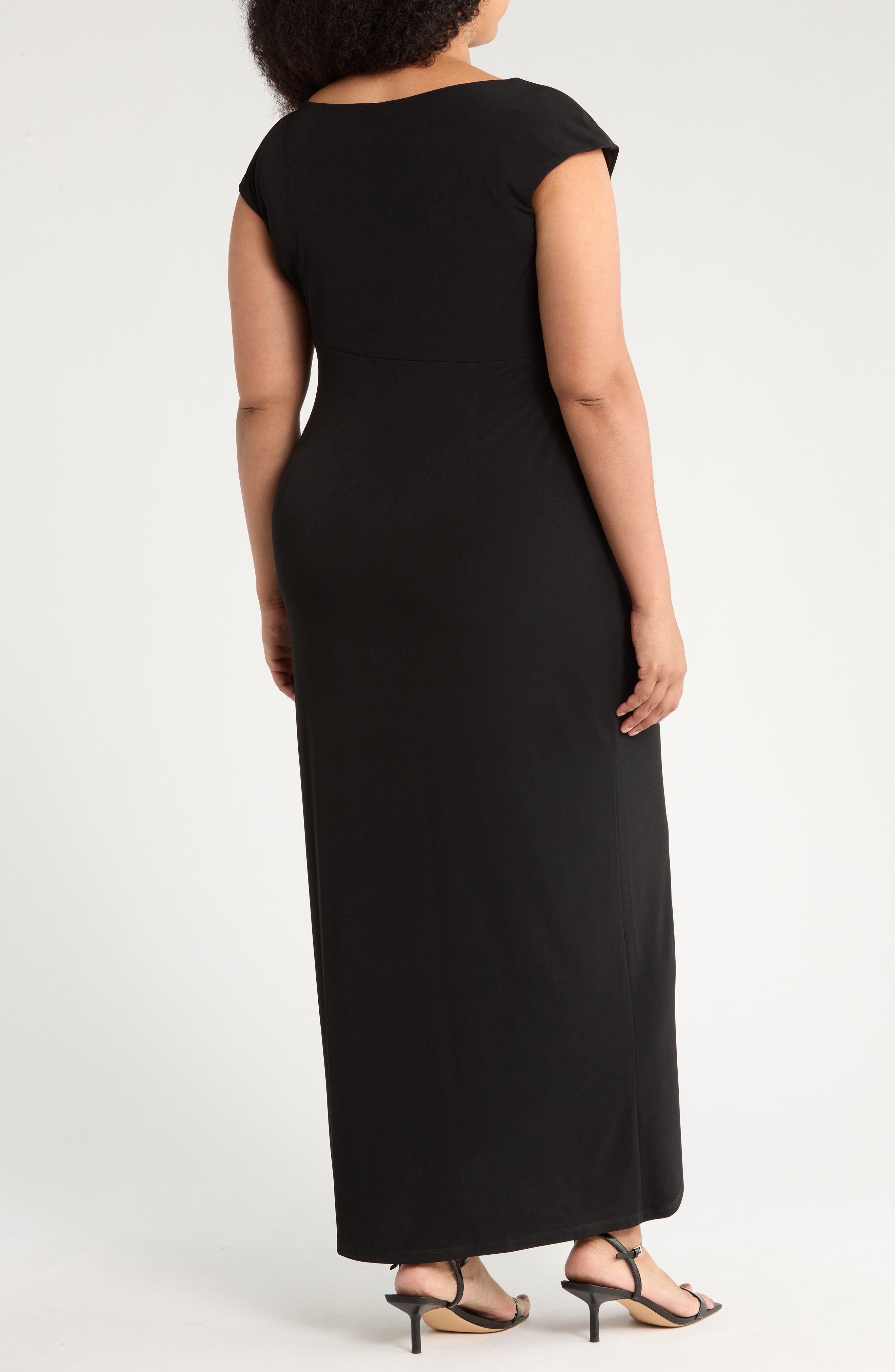 Cap Sleeve Maxi Dress - image 2