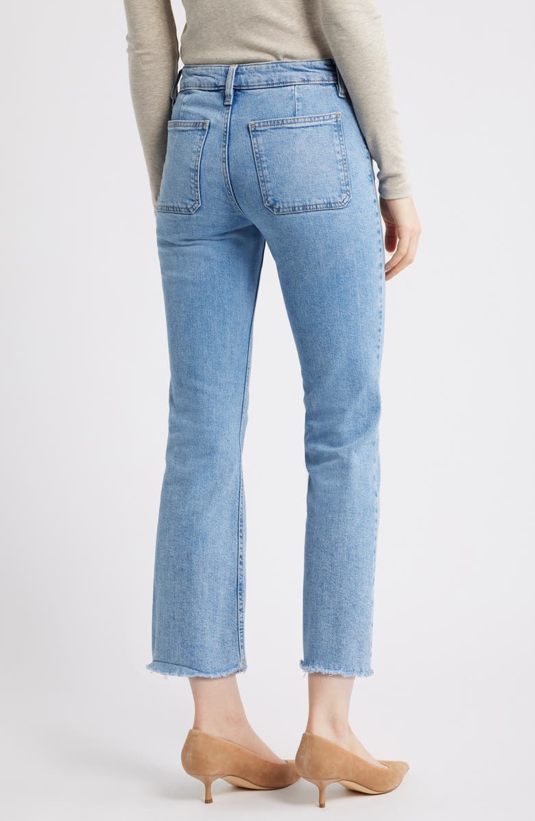 FRAME Le Slim Palazzo Jeans, Alternate, color, Rockwell