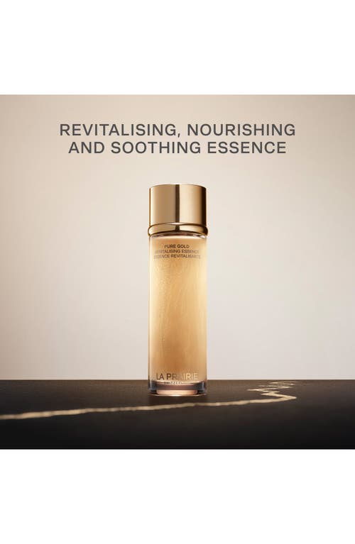 La Prairie Pure Gold Revitalizing Essence In Transparent