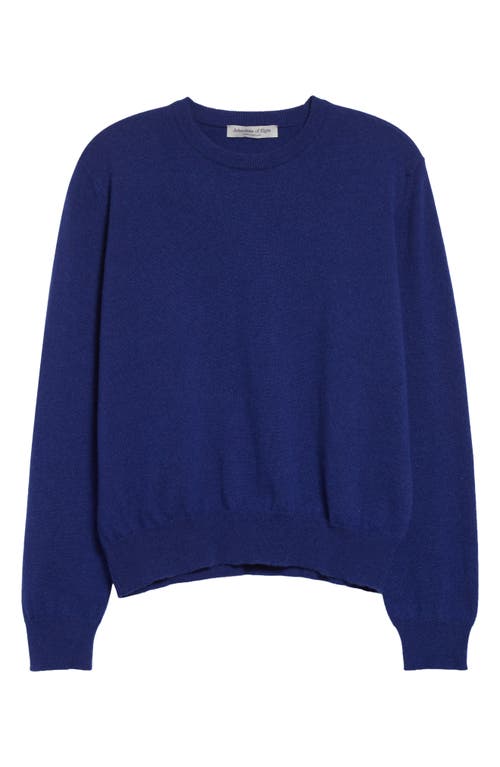 Johnstons Of Elgin Lunan Cashmere Crewneck Sweater In Animal Print