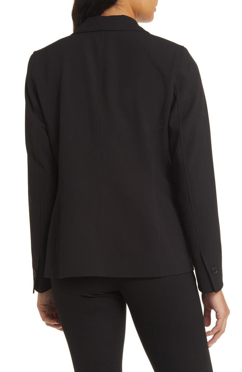 Anne Klein Mélange Jacket, Alternate, color, Anne Black