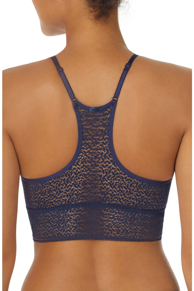 Modern Lace Longline Bralette, Alternate, color, NAVAL ACADEMY