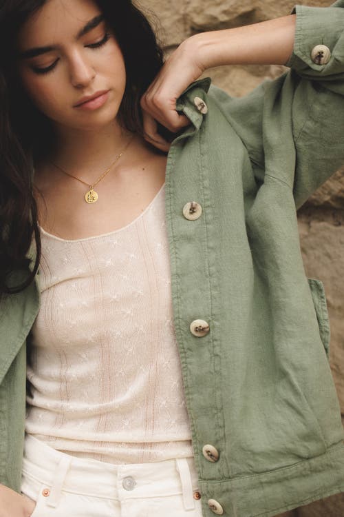 Vir Vita Béatrice Jacket In Green