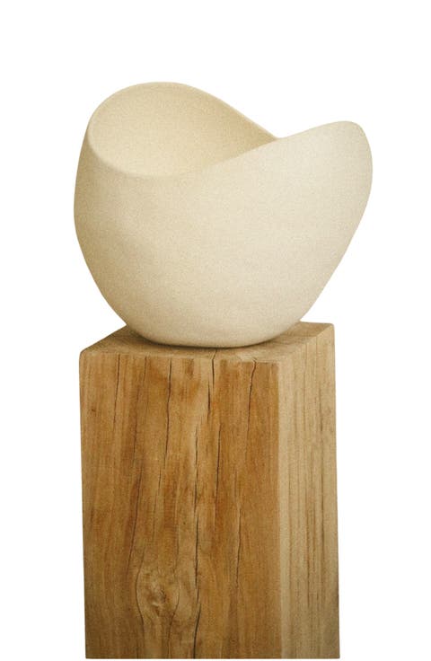 Eucalyptus White Light Sculpture Candle