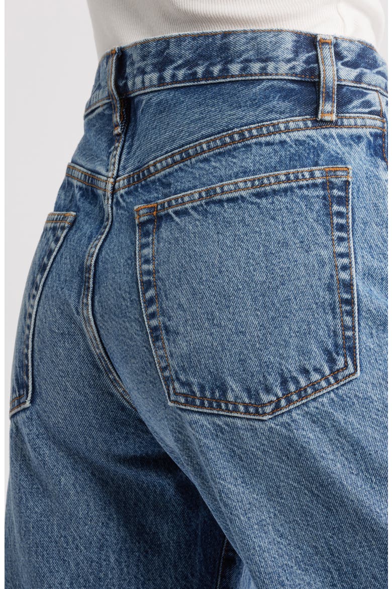 The Candle High Waist Barrel Jeans, Alternate, color, SEATTLE
