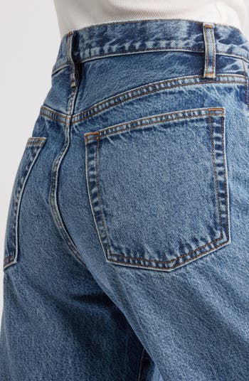 FRAME The Candle High Waist Barrel Jeans | Nordstrom