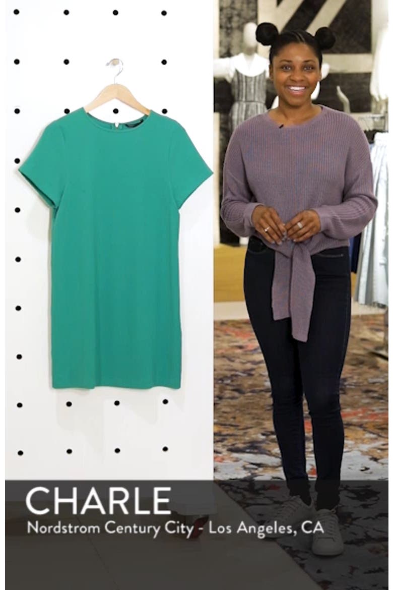 Devery Crepe Shift Dress (Nordstrom Exclusive) video