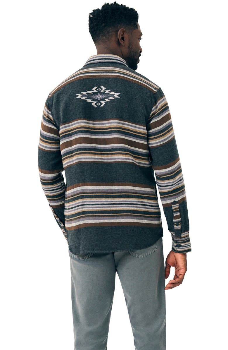 Faherty Doug Good Feather Canyon Organic Cotton Overshirt, Alternate, color,