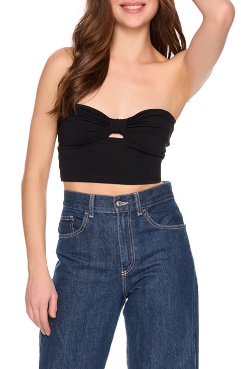Cinched Cutout Tube Top