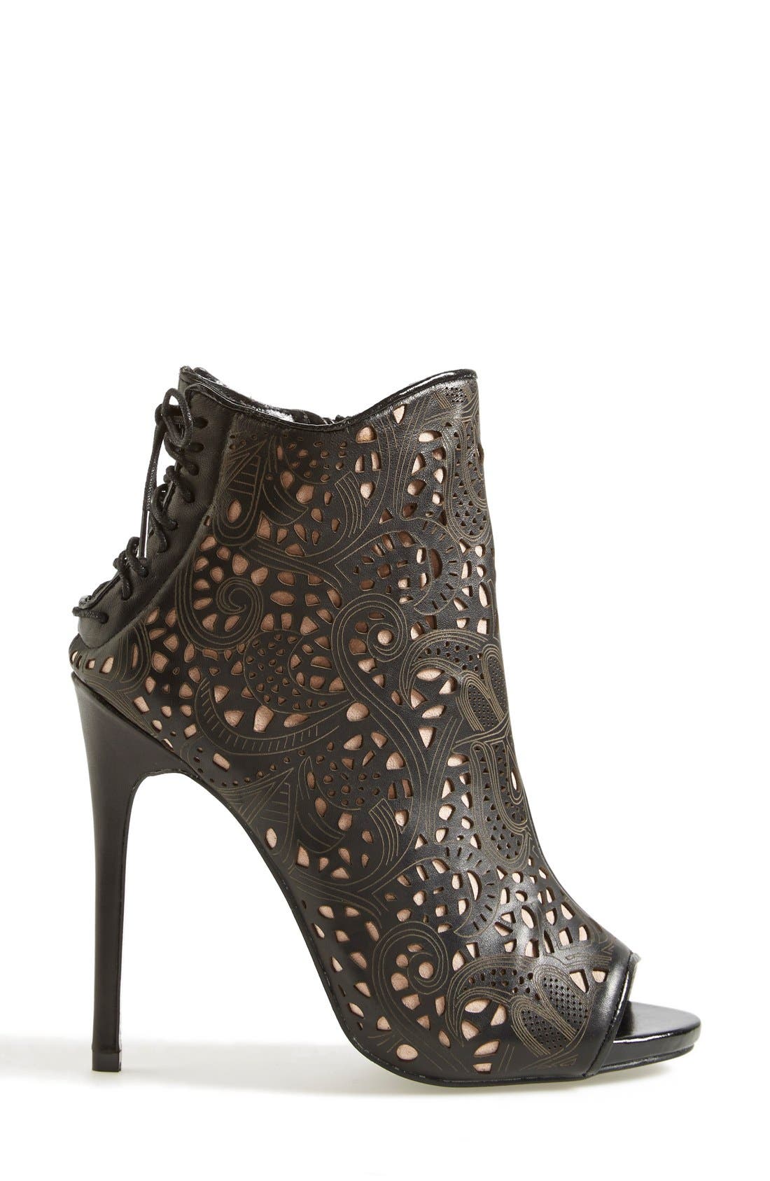 Steve Madden 'Korsett' Bootie, Alternate, color, 