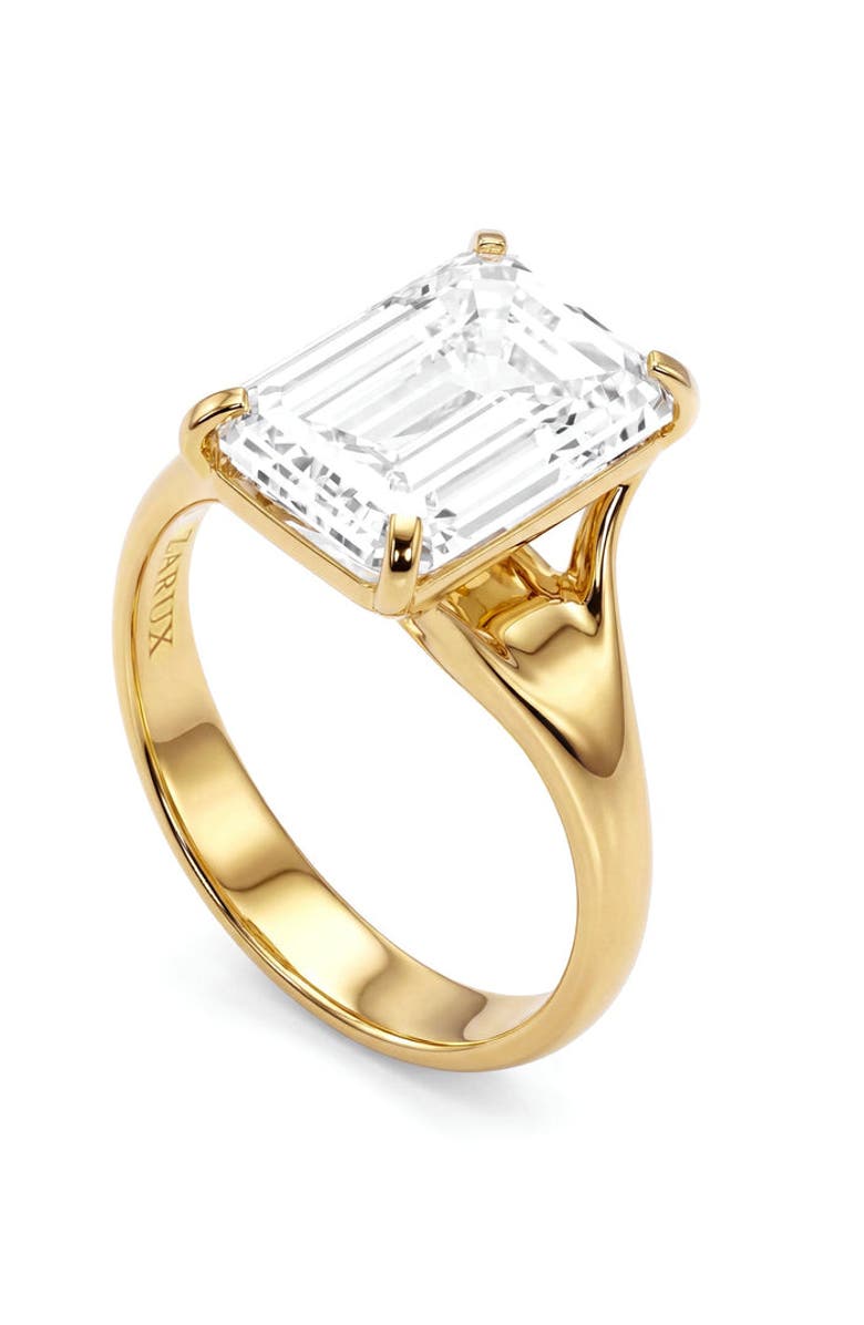 ZARUX TrueLight Solitaire Ring, Main, color, Yellow Gold
