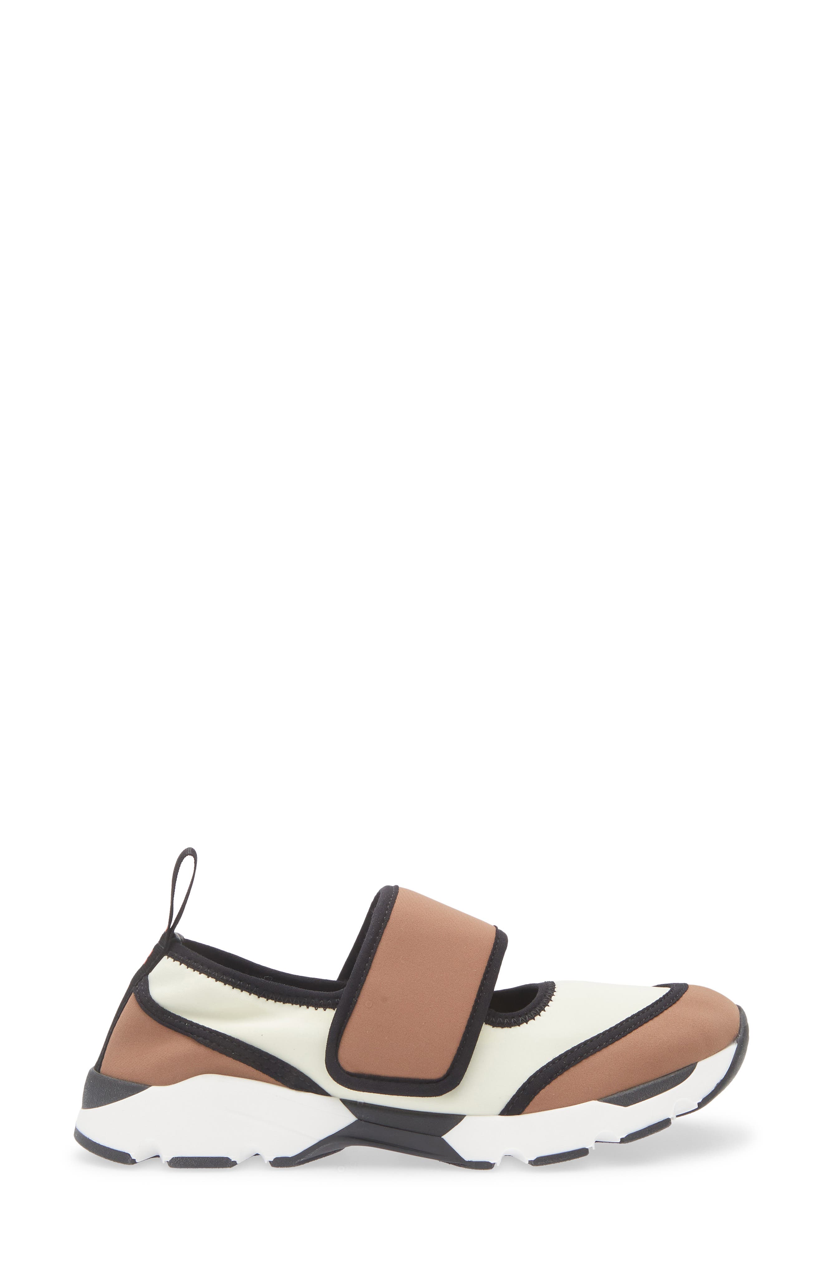 Marni Mary Jane Sneaker, Alternate, color, Beige