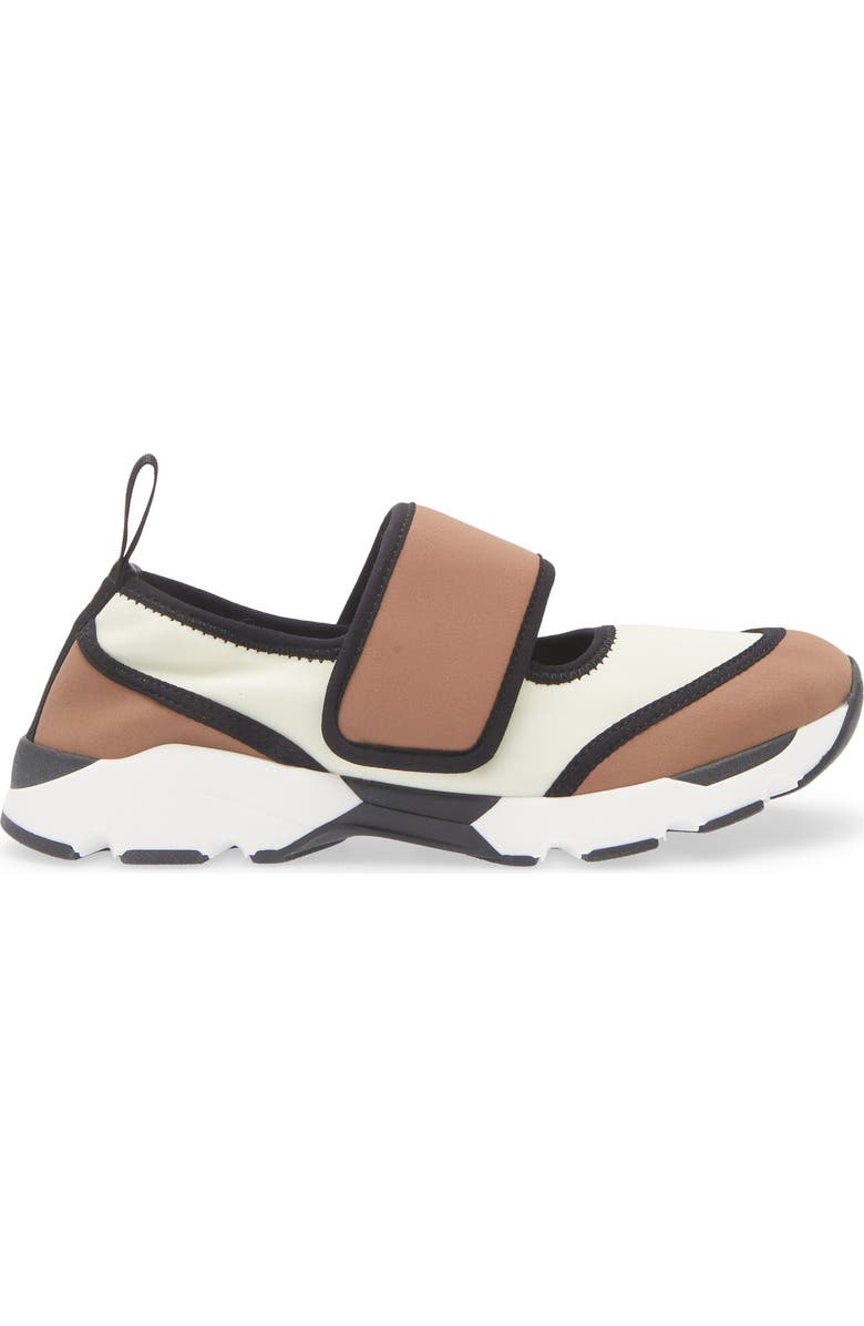 Marni Mary Jane Sneaker, Alternate, color, Beige