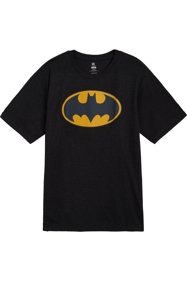 Justice League T-Shirt, Main, color, Batman Heather Grey