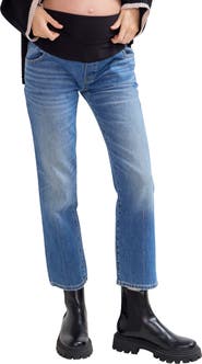 HATCH The Over The Bump Straight Maternity Jean