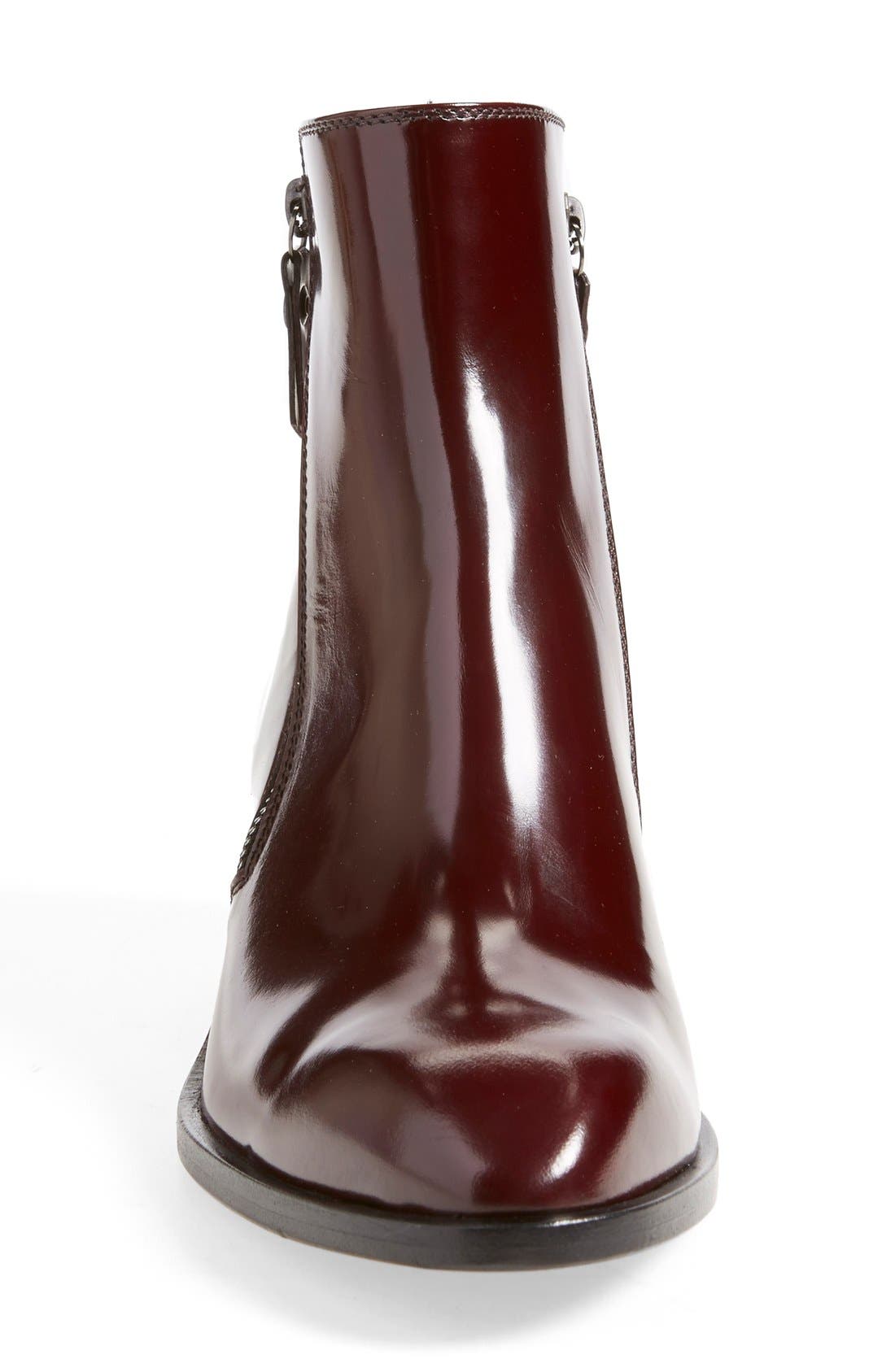 AGL Attilio Giusti Leombruni Double Zip Bootie, Alternate, color, 