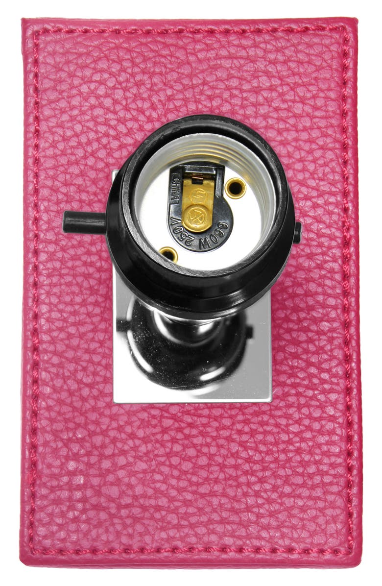 LALIA HOME Lexington Faux Leather USB Table Lamp, Alternate, color, 