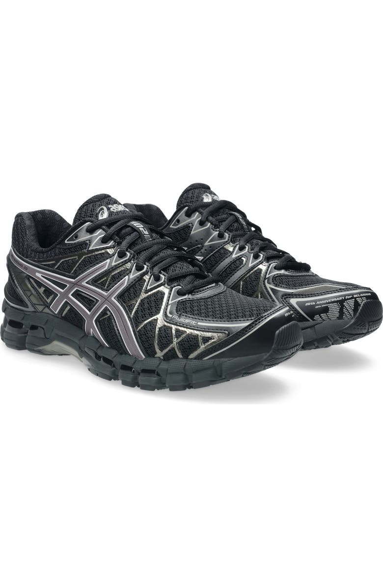 ASICS<sup>®</sup> Gender Inclusive GEL-KAYANO<sup>®</sup> 20 Sneaker, Main, color, Black/ Clay Grey