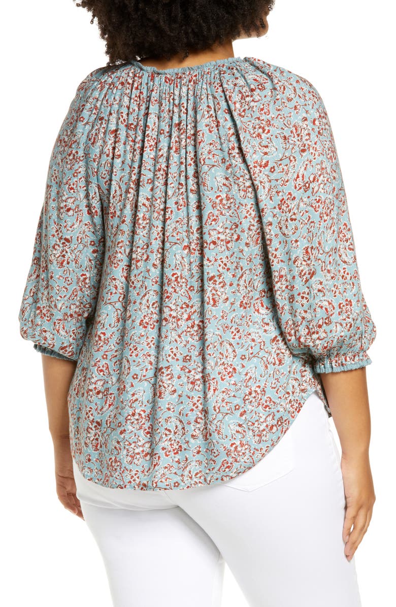 Wit & Wisdom Crochet Trim Top, Alternate, color, 