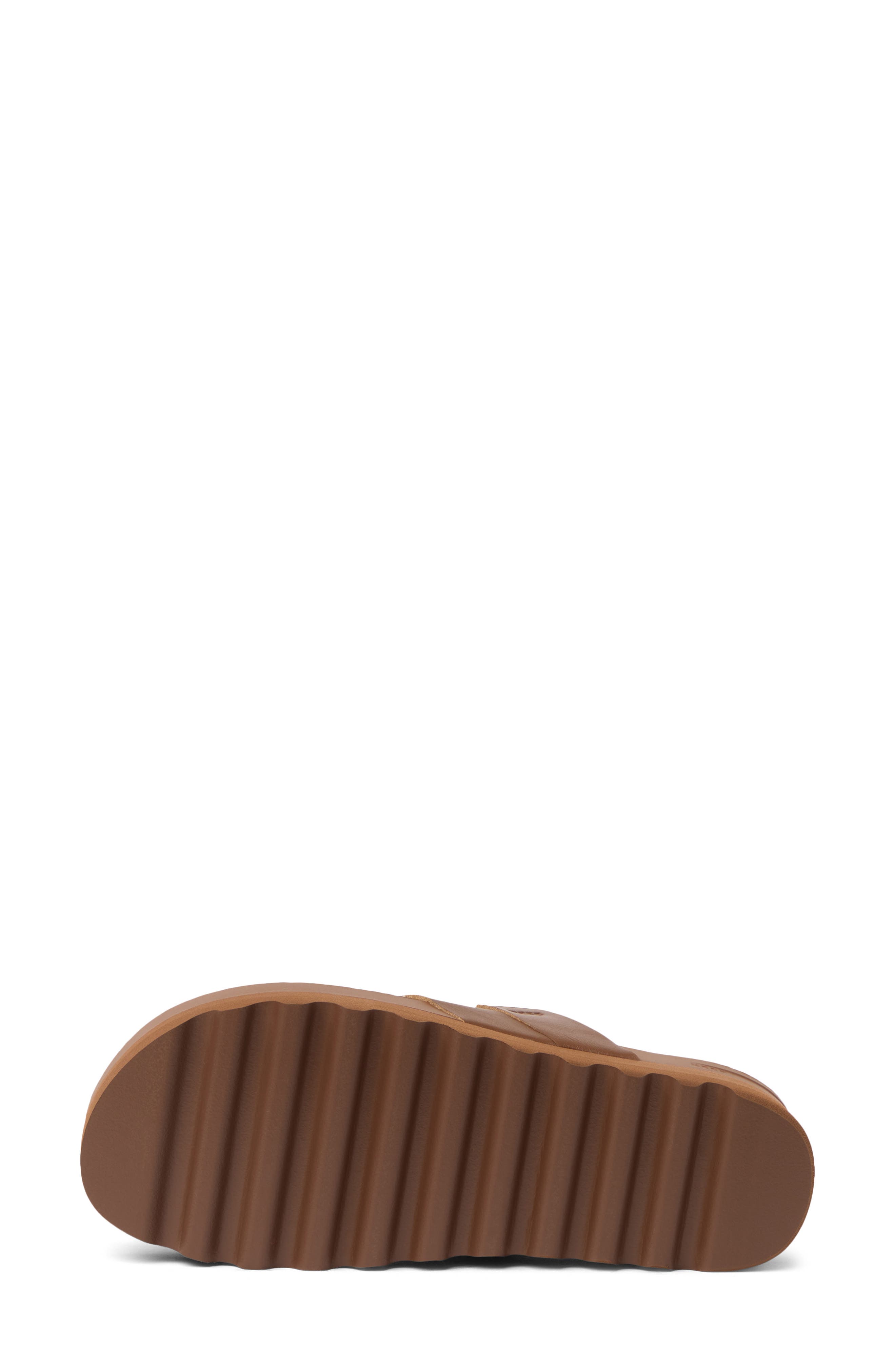 Reef Vista Laya Platform Sandal, Alternate, color, Chocolate