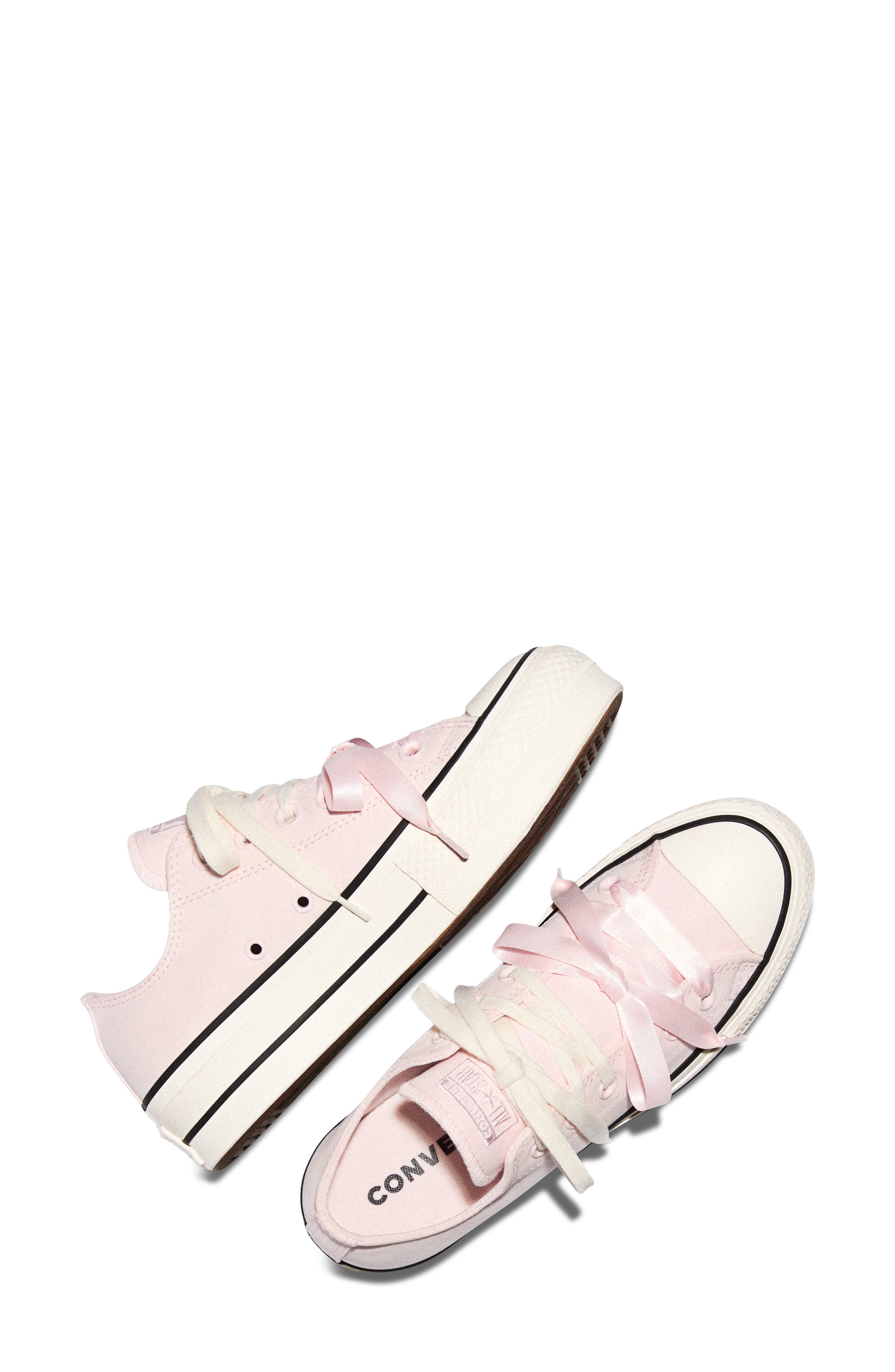 Converse Chuck Taylor All Star Lift Peached Low Top Platform Sneaker, Alternate, color, Decade Pink/ Egret/ Black