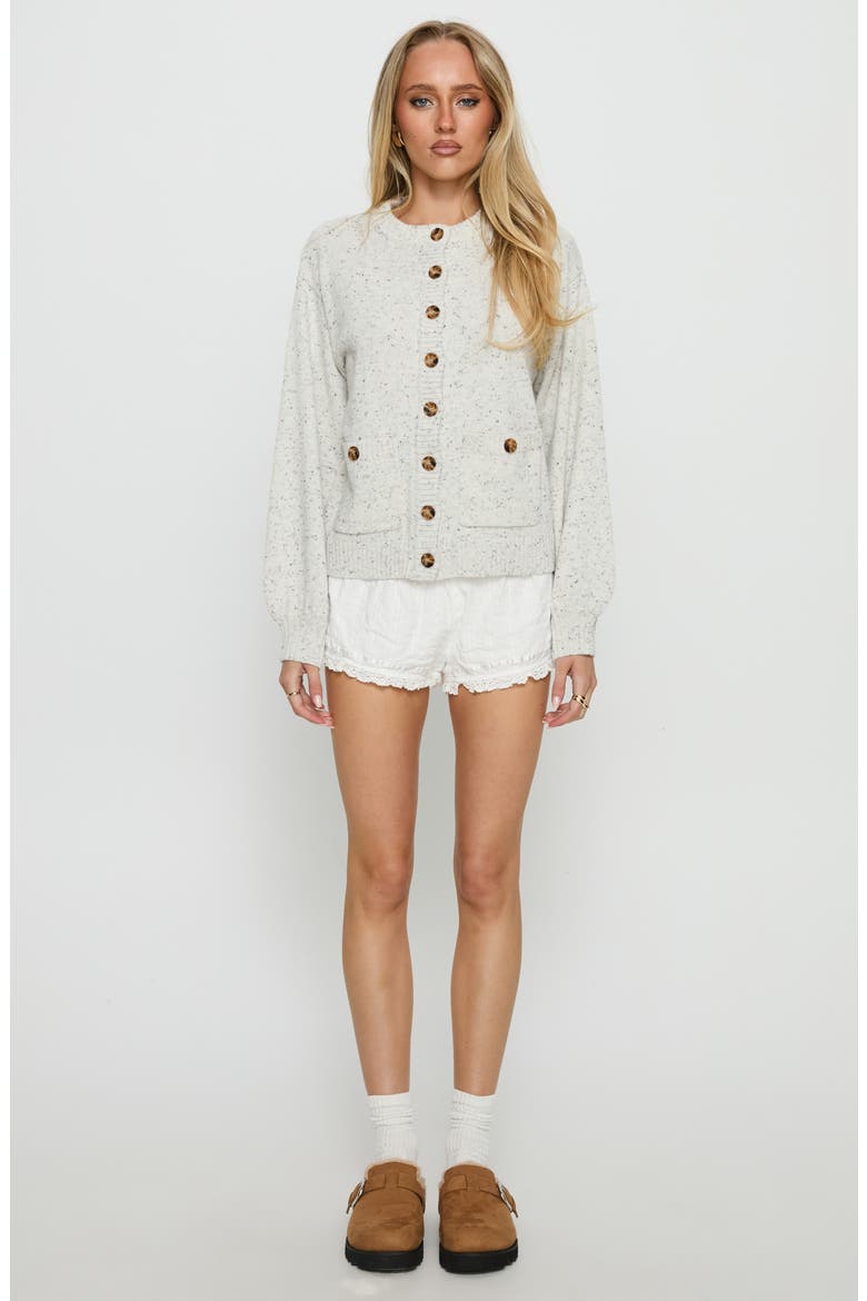 Dorah Cardigan, Alternate, color, GREY