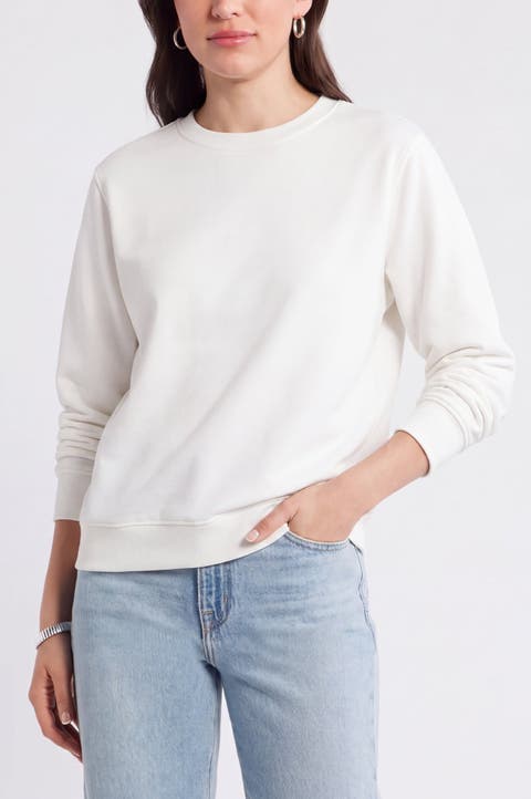 Regular Fit Long Sleeve Crewneck Sweatshirt
