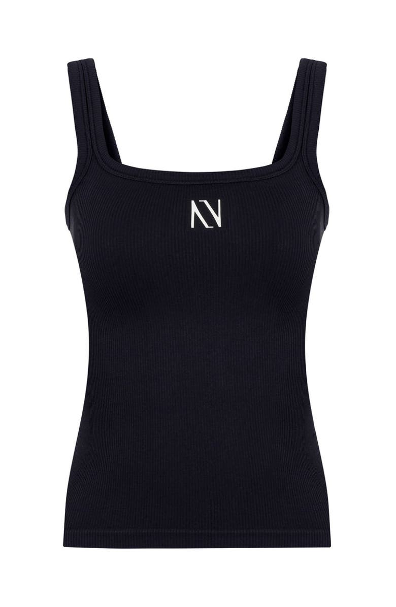Nocturne Ribbed Wide Strap Top, Main, color, 
