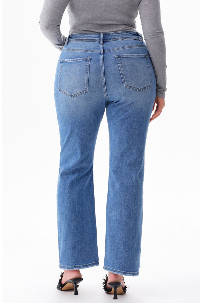 Super High Waist Straight Leg Jeans, Alternate, color, 51 PEGASI B