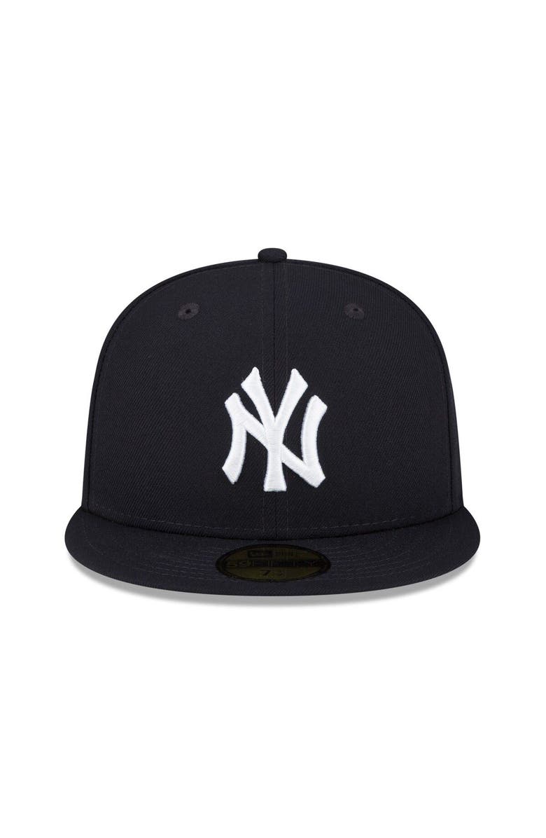New Era Men's New Era Navy New York Yankees 27-Time World Series Champions Undervisor 59FIFTY Fitted Hat, Alternate, color, 