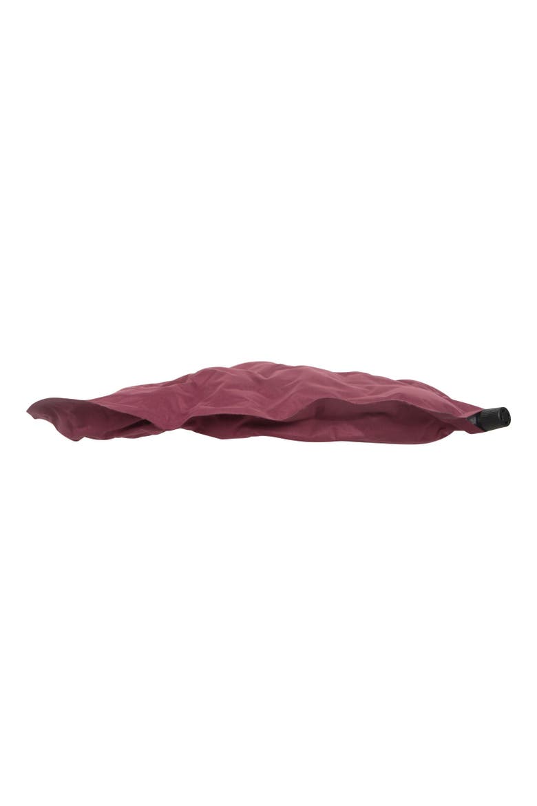 Self-Inflating Pillow, Alternate, color, Dark Red