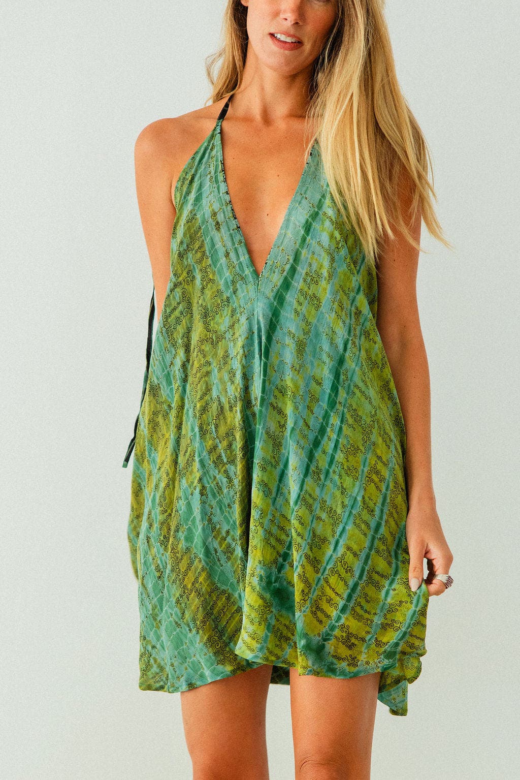 selected Green Tie Dye