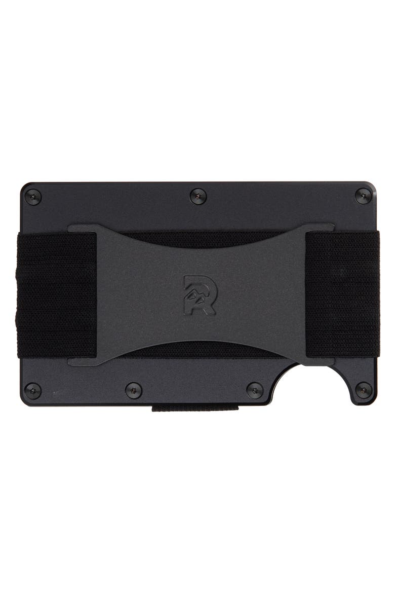 Metal Aluminum RFID Cash Strap, Alternate, color, BLACK