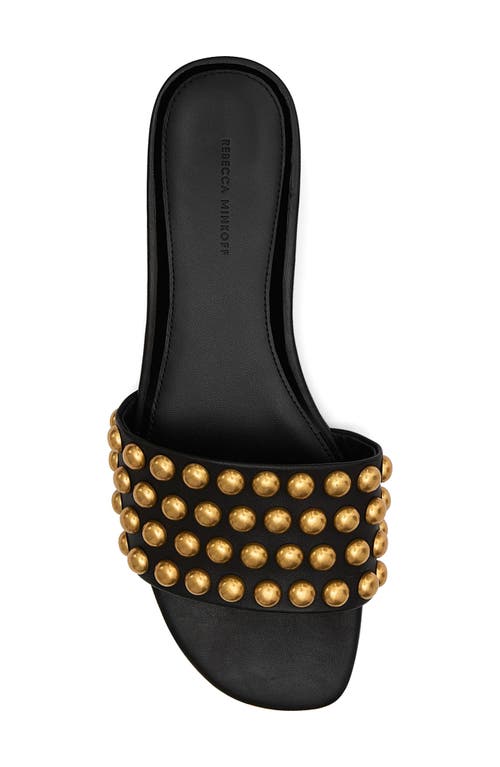 Rebecca Minkoff Dome Stud Slide Sandal