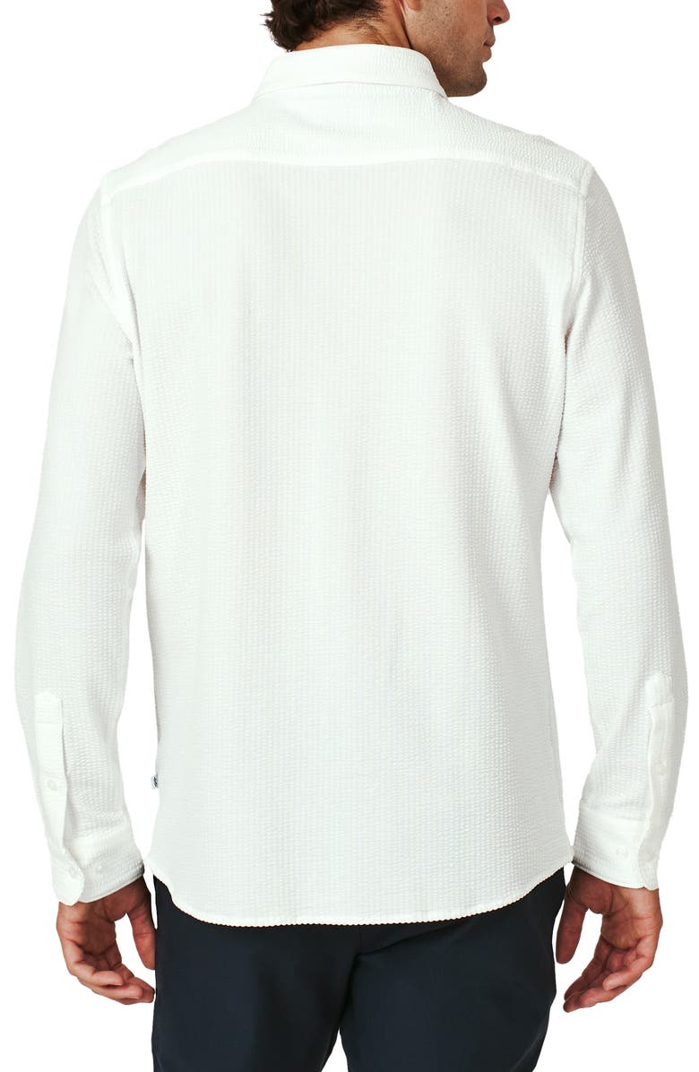 7 Diamonds Graham Long Sleeve Seersucker Button-Up Shirt, Alternate, color, 