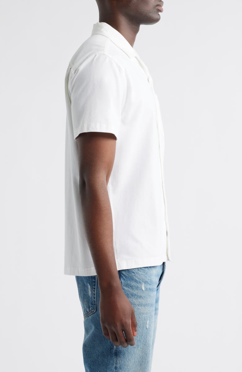 Rails Flint Stretch Cotton Camp Shirt, Alternate, color, White