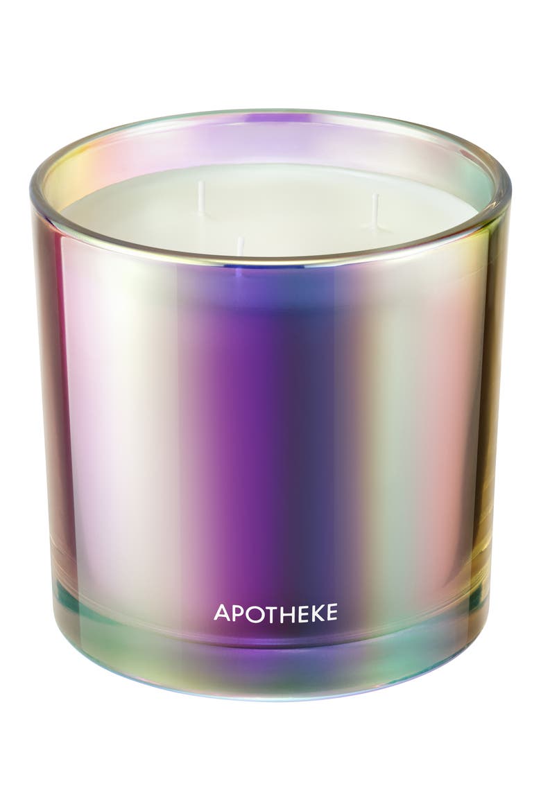 Bergamot Tangerine Three-Wick Scented Candle, Main, color, IRIDESCENT