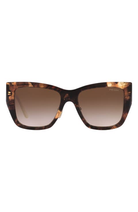 54mm Geometric Sunglasses
