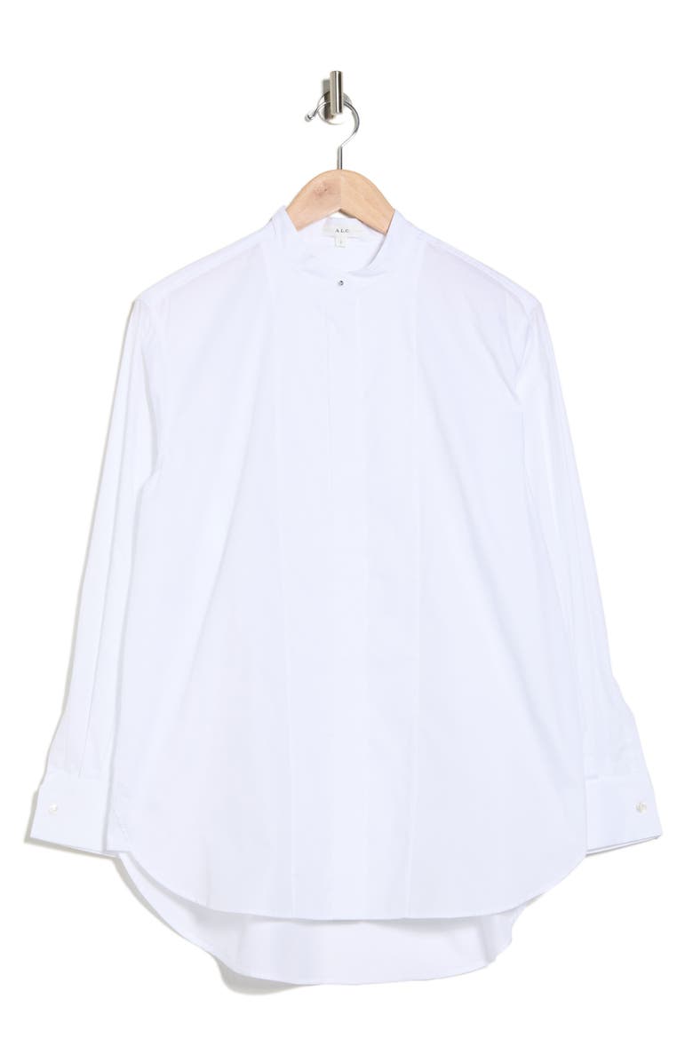 A.L.C. Katherine Oversize Button-Up Shirt, Alternate, color, White