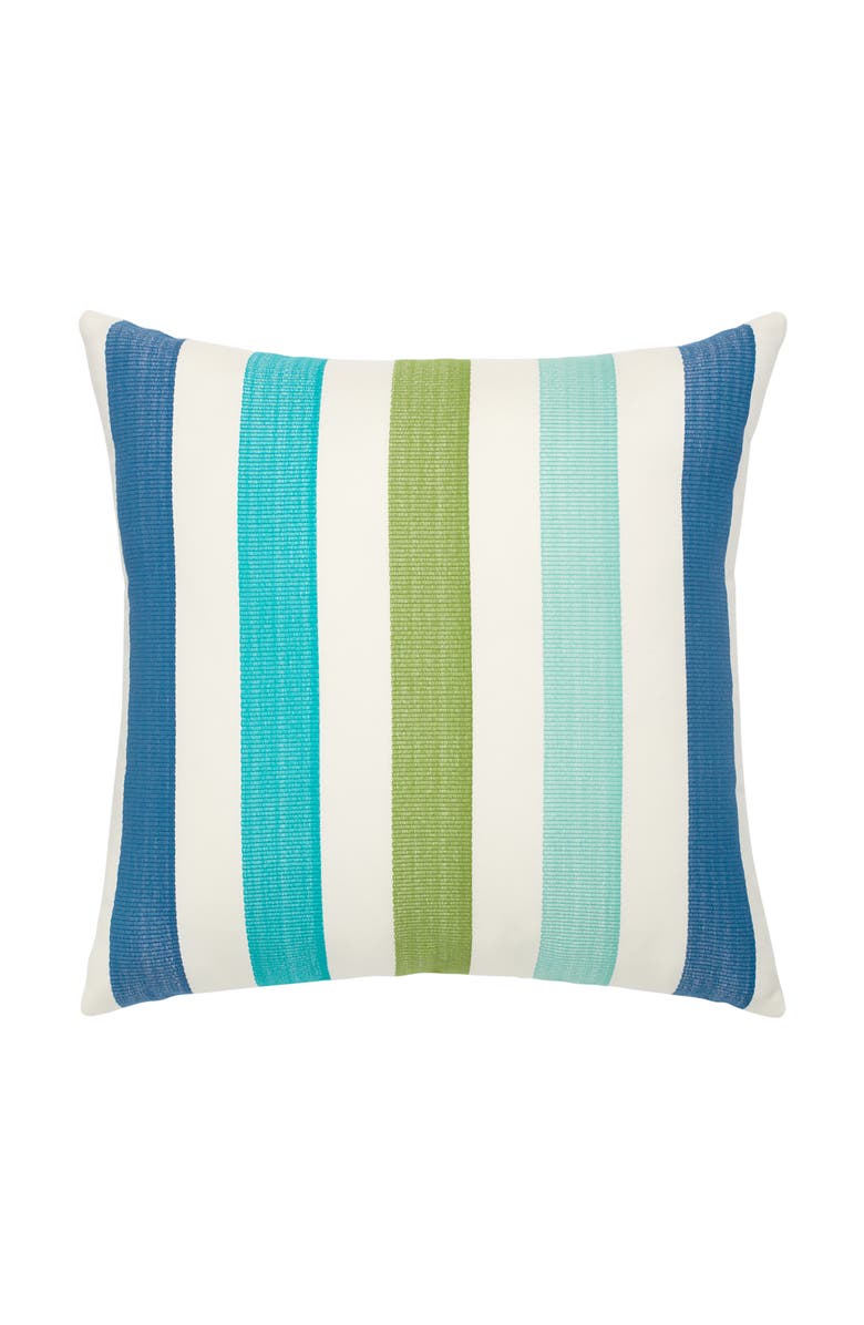 Elaine Smith Rhodes Stripe Indoor 
Outdoor Woven Accent Pillow, Main, color, Multi