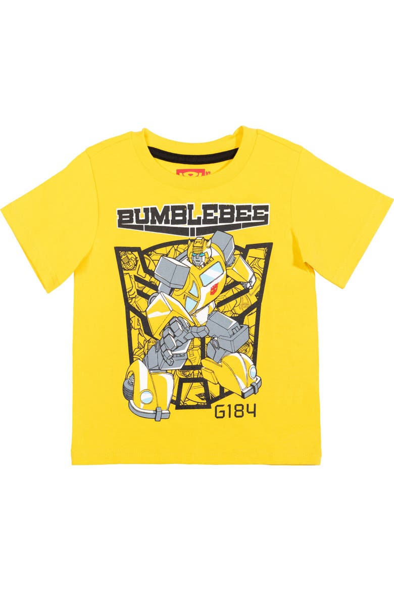 3-pack T-shirts (toddler, Little Kid & Big Kid), Alternate, color, Yellow Blue Black