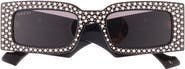 Gucci 53mm Special Edition Rectangular Sunglasses