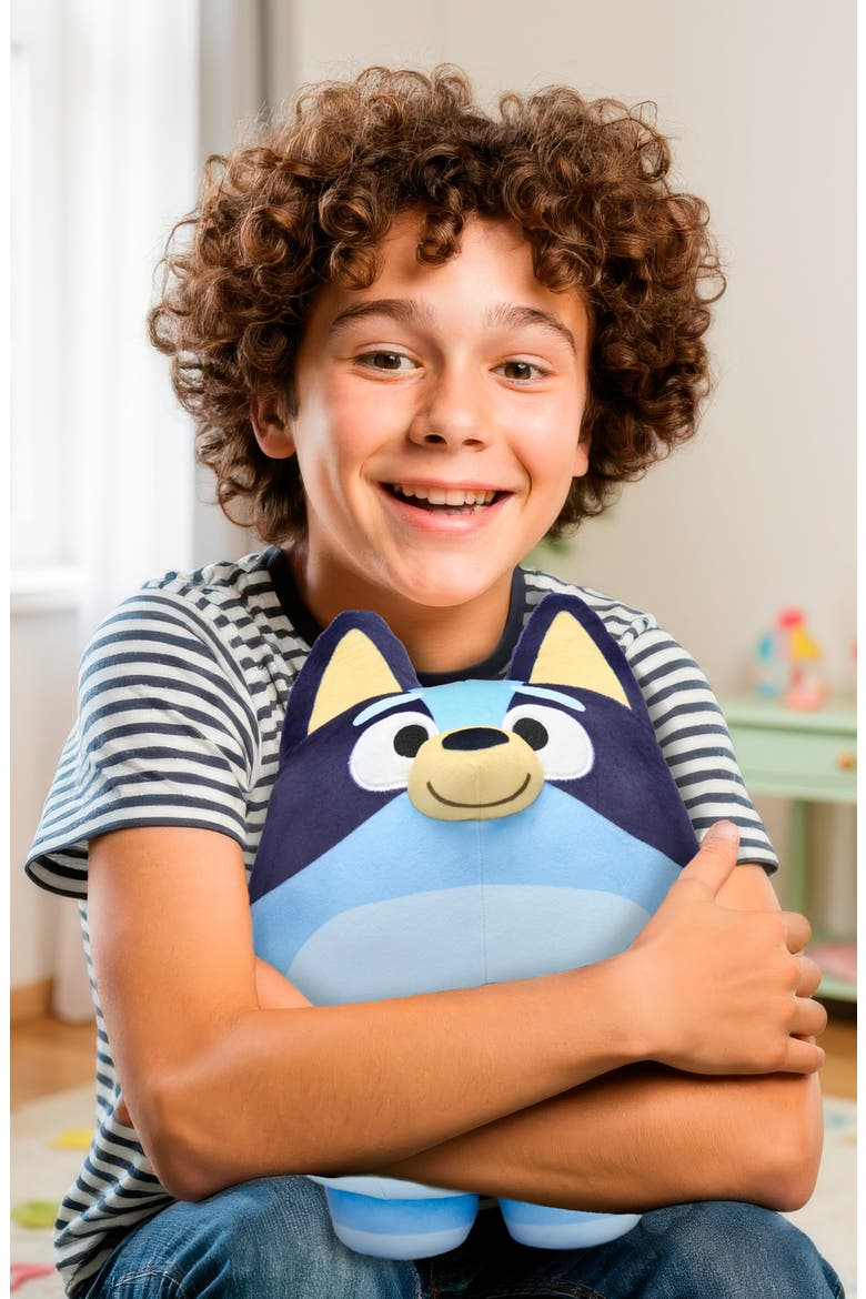Bluey Blob Plush Toy, Alternate, color, BLUE