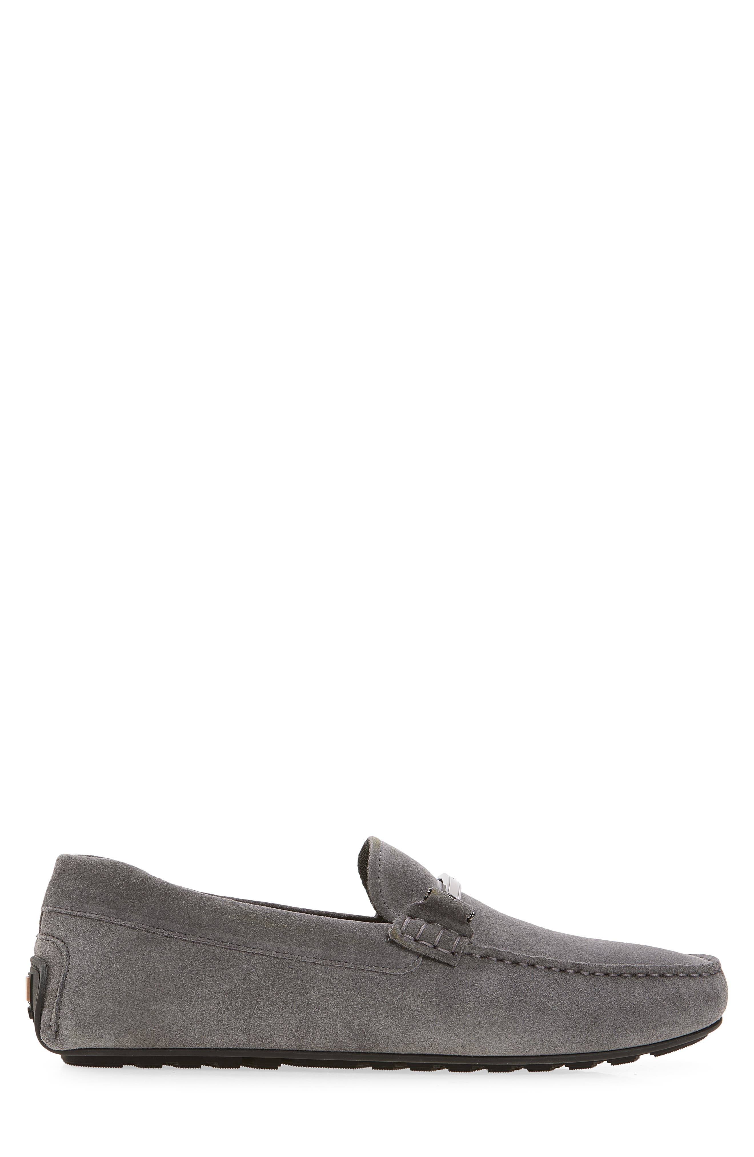 BOSS Noel Driving Shoe, Alternate, color, Medium Grey