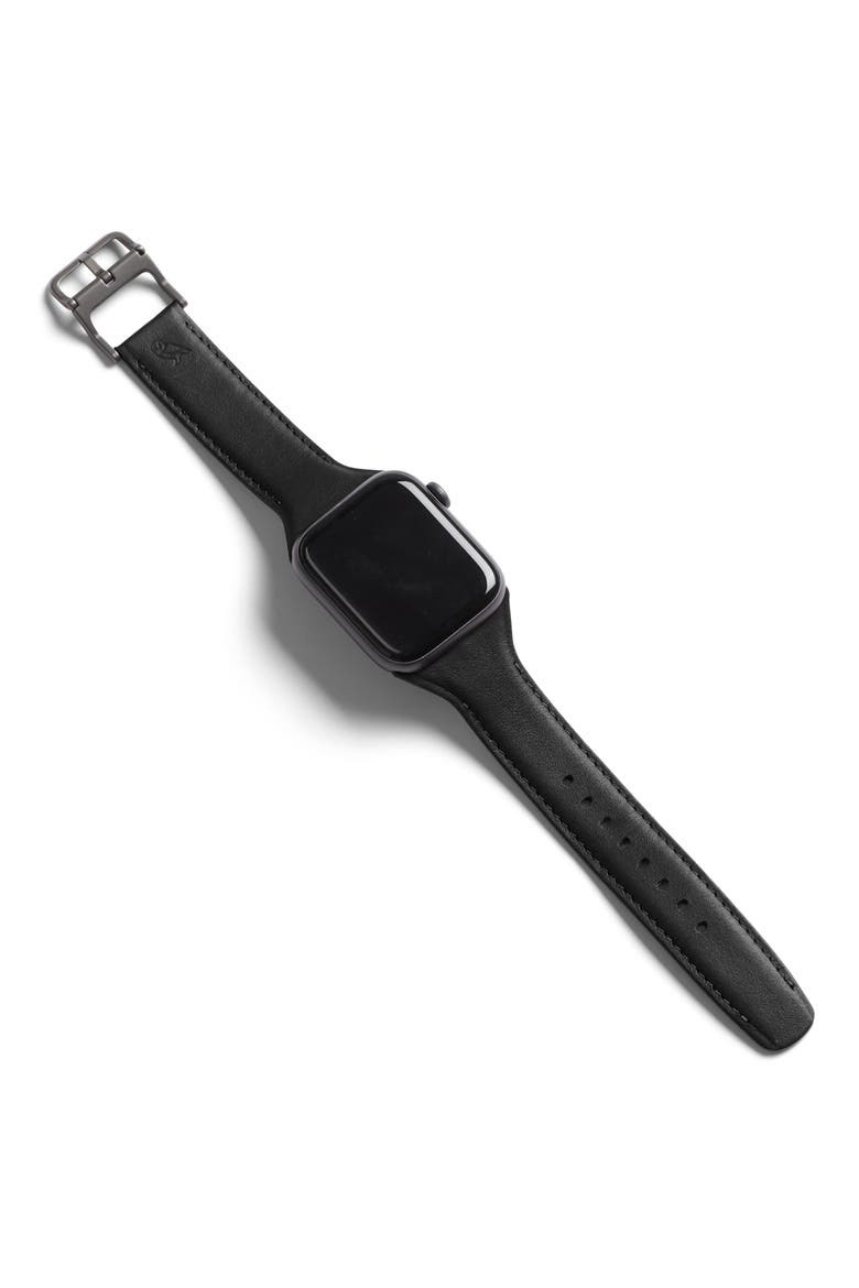 Large Classic Apple Watch® Watchband, Alternate, color, BLACK