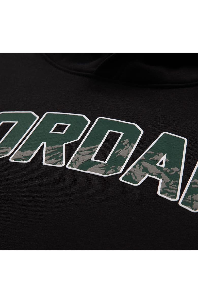 Jordan Kids' Gift Giving Fleece Hoodie, Alternate, color, Black