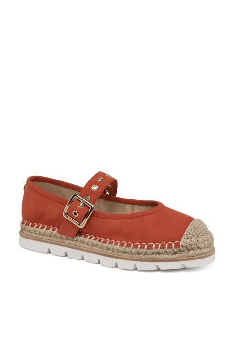 Beatrice Leather Espadrille